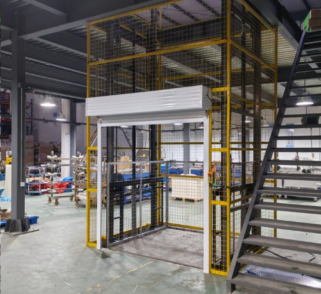 和平镇食品厂物料提升